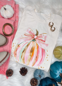 Chic Pumpkin Graphic Tee (S-2XL)