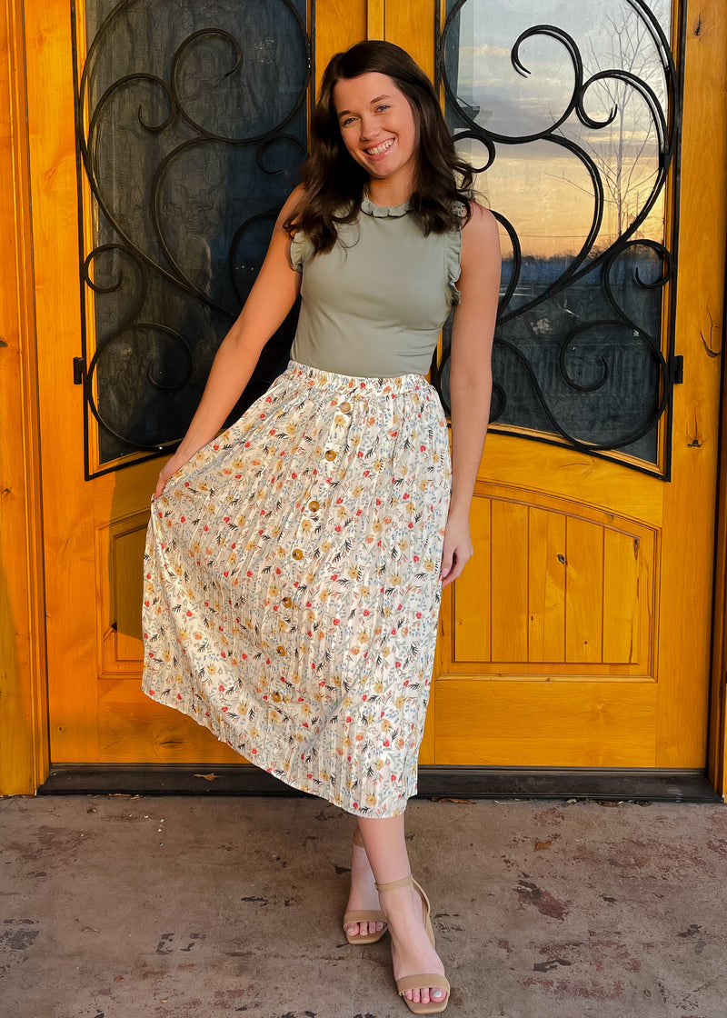 Better Than Ever Midi Skirt