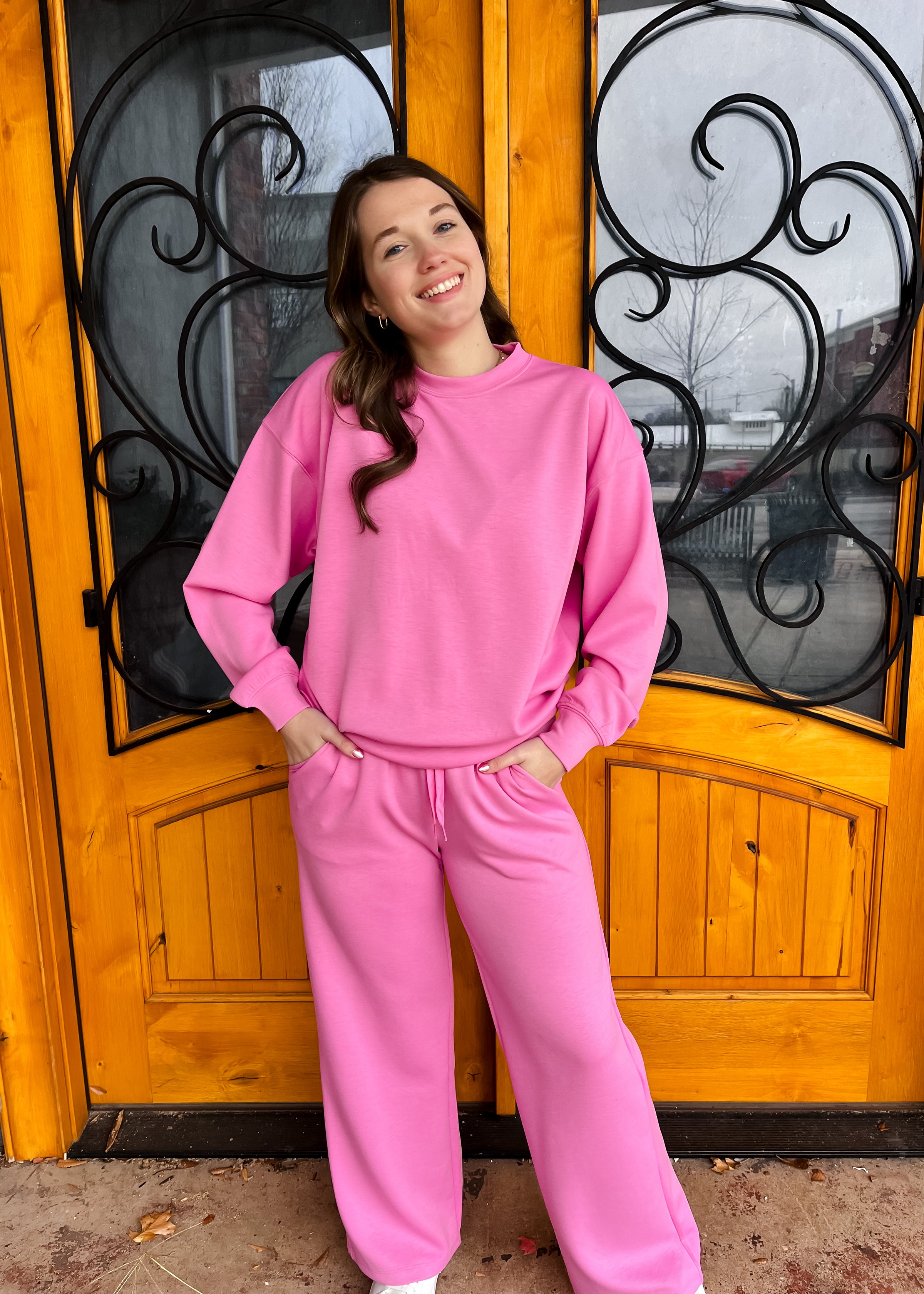 Guess You Knew Long Sleeve Two Piece Set