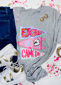 Pennant Flag Mascot Graphic Tee (S-2XL)