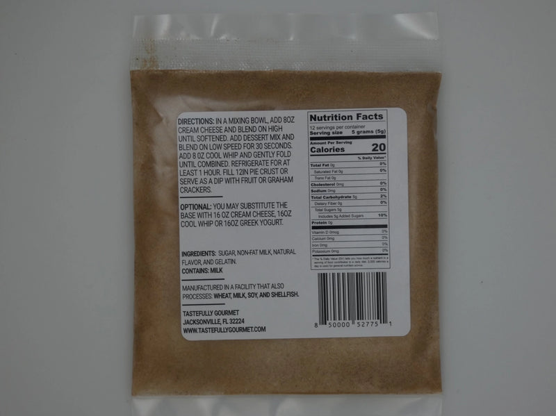 Cinn A Bun No Bake Cheesecake Dessert Mix