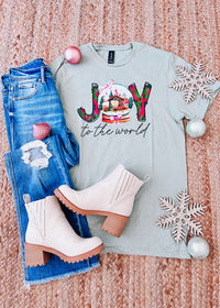 Joy To The World Graphic Tee (S-2XL)