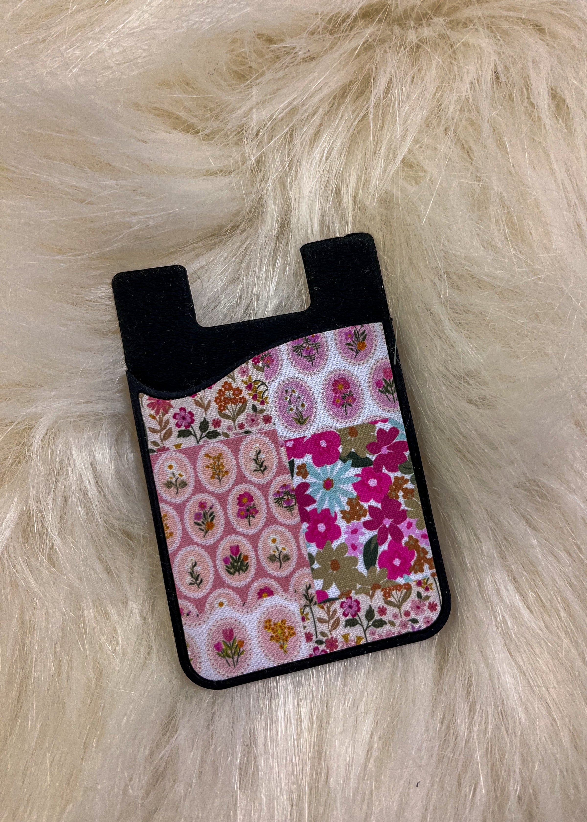 Girly Floral Phone Wallet