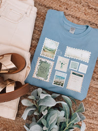 Jesus Stamp Graphic Tee (S-2XL)