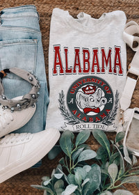 Alabama Vintage Team Graphic Tee (S-2XL)