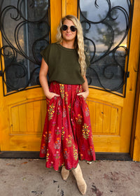 Live A Little Midi Dress