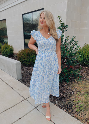 Dancing With Joy Midi Dress