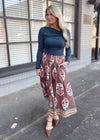 No Better Time Midi Skirt