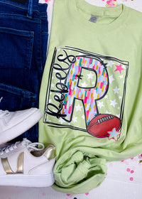 Star Box Mascot Letter Graphic Tee (S-2XL)