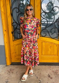 The Poetry Of You Midi Dress