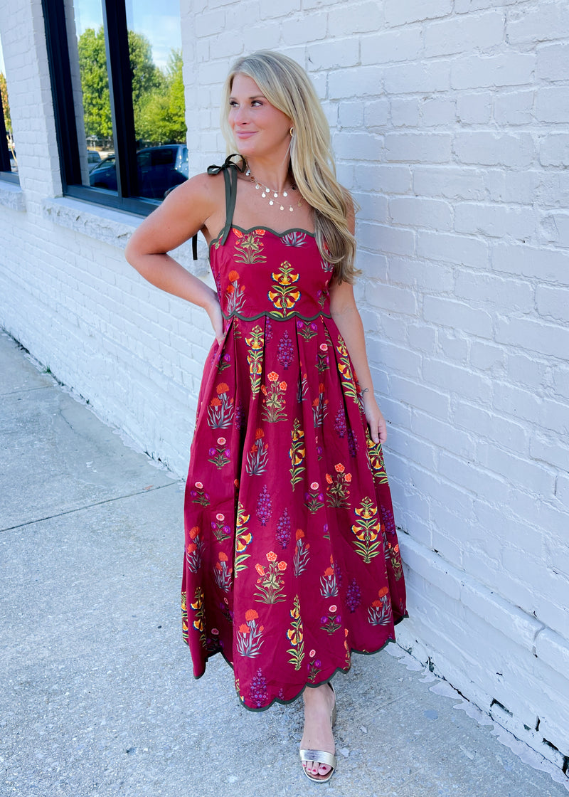 Live A Little Midi Dress