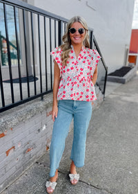 Fresh Picked Flowers Top