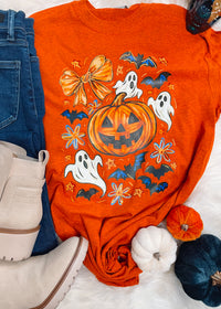 Girly Halloween Collage Graphic Tee (S-2XL)