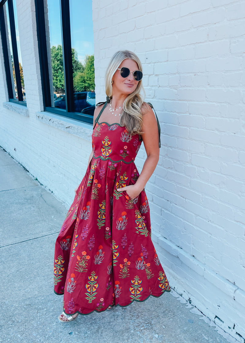 Live A Little Midi Dress