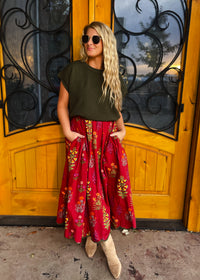 Live A Little Midi Dress