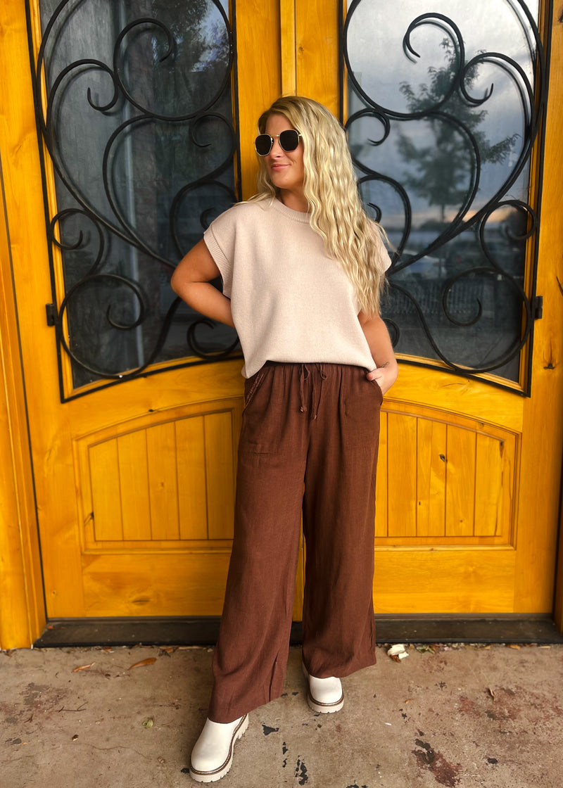 The Way It Used To Be Linen Pants (S-XL)