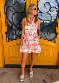 Charmed I'm Sure Floral Printed Dress