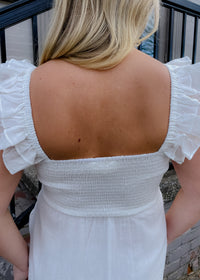 With You In Mind Ruffle Maxi Dress