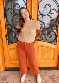 On The Regular Rust Pants