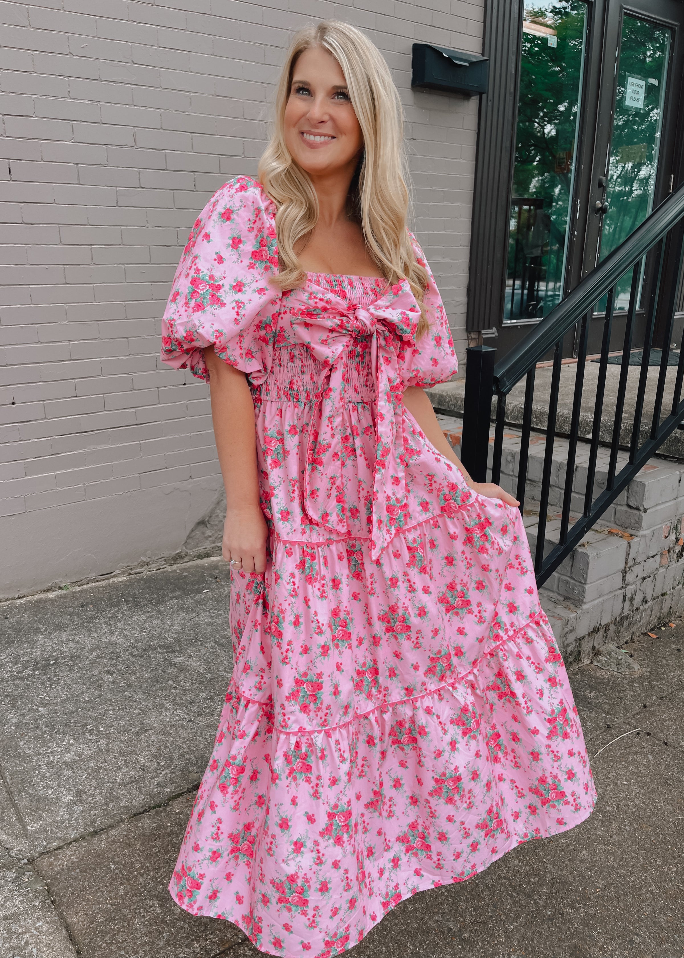 full bloom maxi dress Enchanted Bloom Maxi Dress