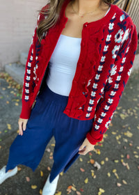 Promise Me This Navy Linen Pants