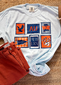 Classic Collegiate Stamp Graphic Tee - Auburn (S-2XL)