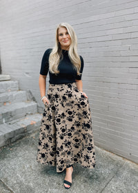 Only Just Begun Midi Skirt