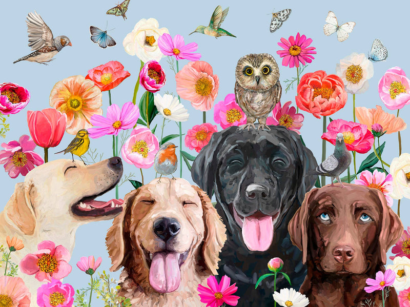 Dogs And Birds Puzzle