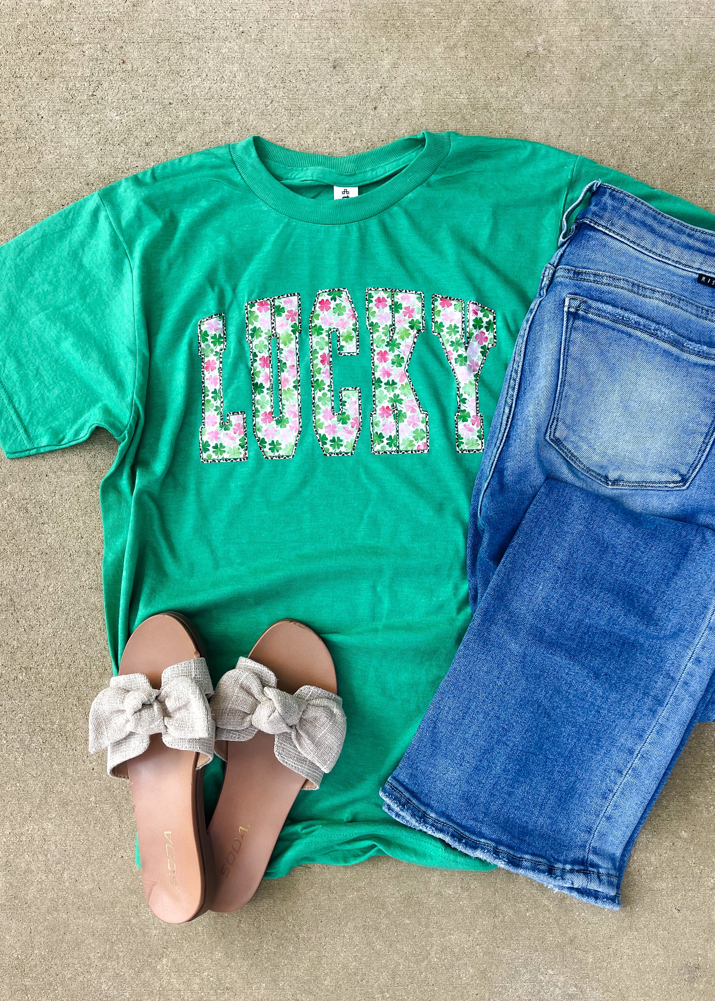 Lucky Shamrock Graphic Tee