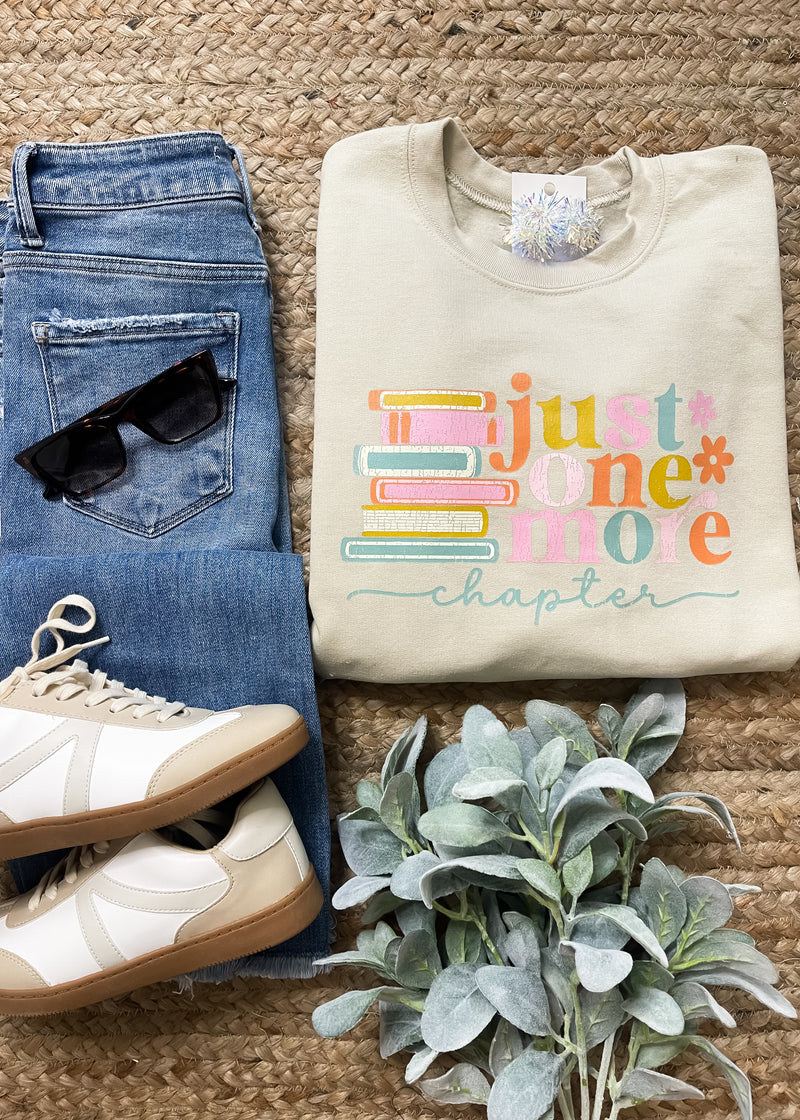 Just One More Chapter Sweatshirt (S-2XL)