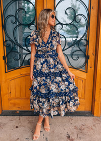 Moonlight Meadow Midi Dress