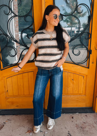 Double Down Tummy Control Wide Leg Jeans