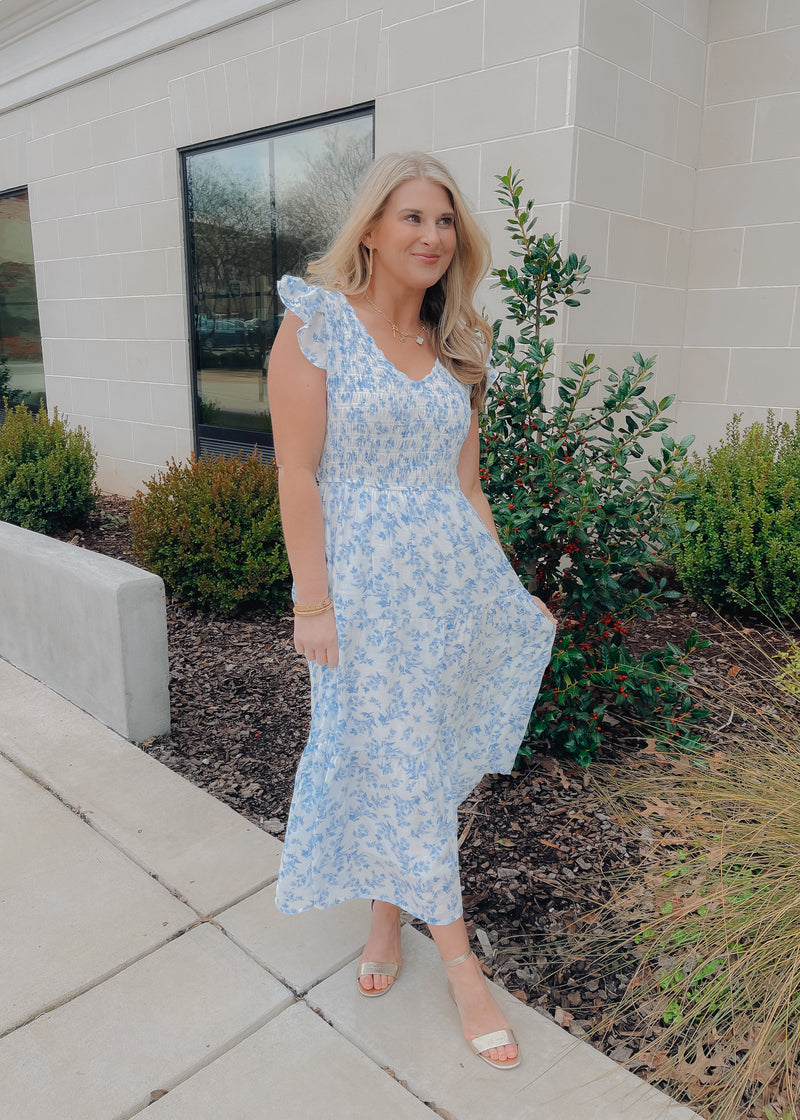 Dancing With Joy Midi Dress