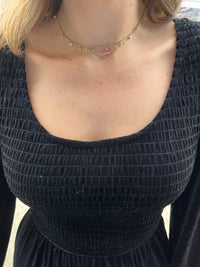 New Traditions Velvet Midi Dress