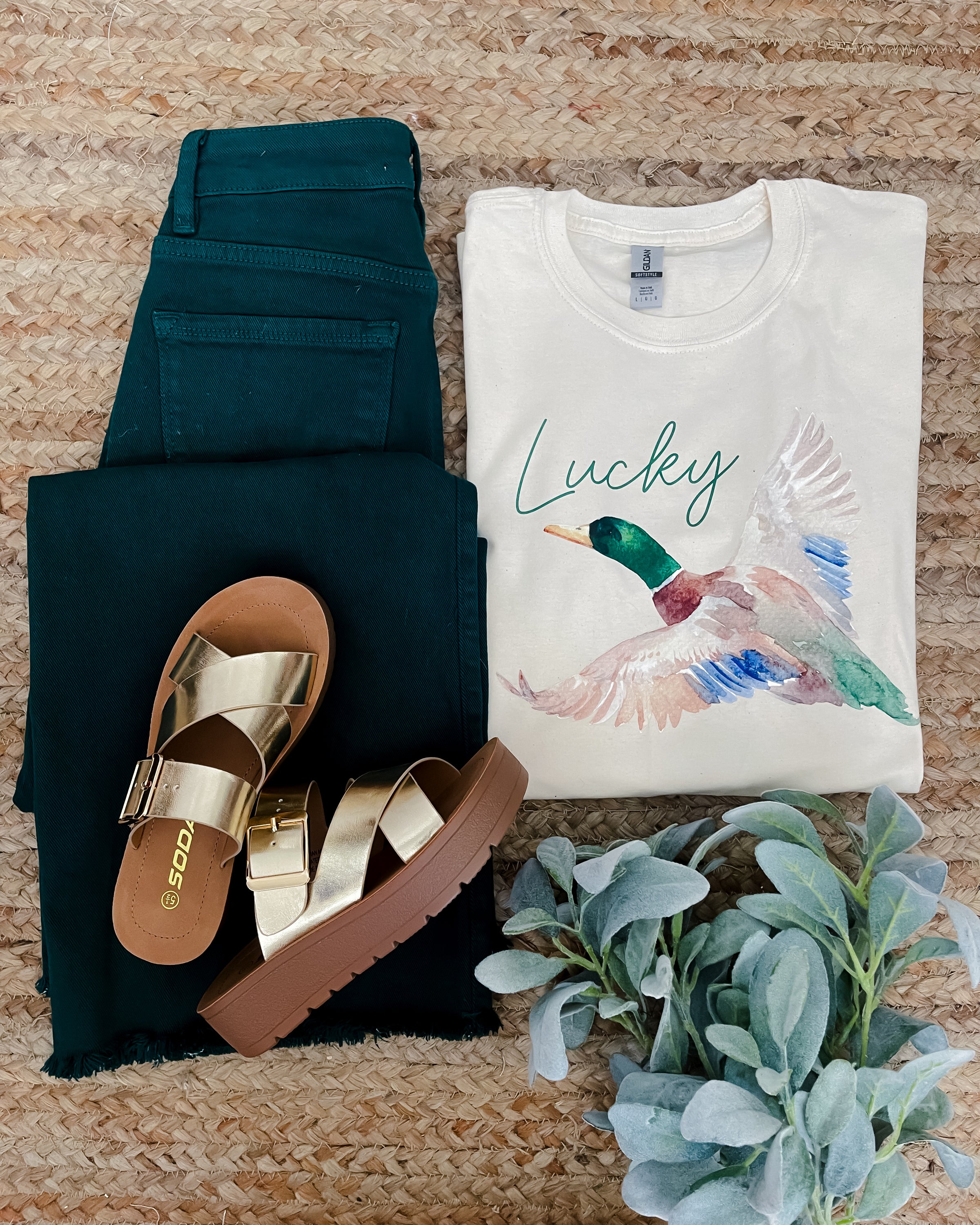 Lucky Duck Graphic Tee (S-2XL)