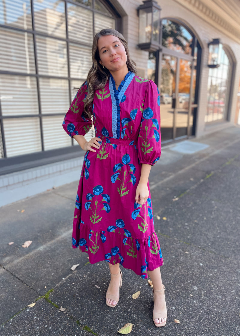 Say What You Mean Midi Dress