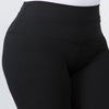 Black Butter Leggings Full Length High Waistband  (OS-PLUS SIZE)