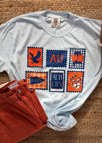 Classic Collegiate Stamp Graphic Tee - Auburn (S-2XL)