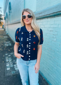 Keep Things Simple Short Sleeve Sweater