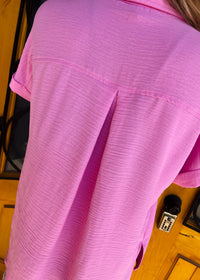 Pretty Poised Button Up Top (S-XL)