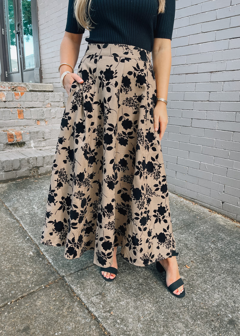 Only Just Begun Midi Skirt