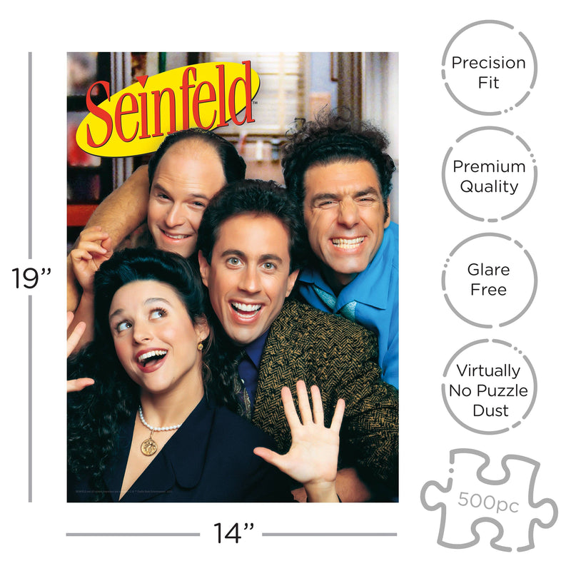 Seinfeld Cast 500 Piece Jigsaw Puzzle