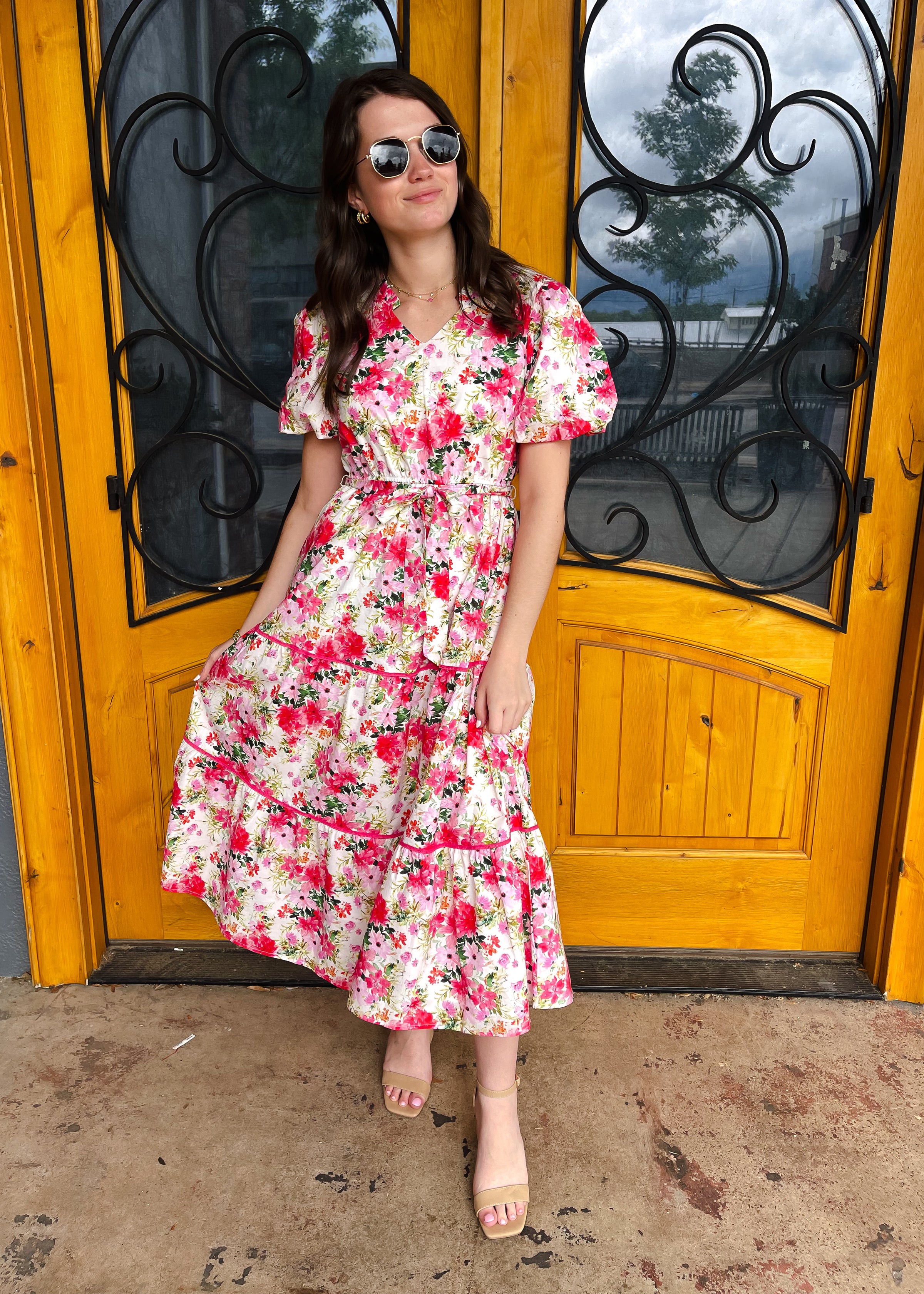 Simple Elegance Midi Dress