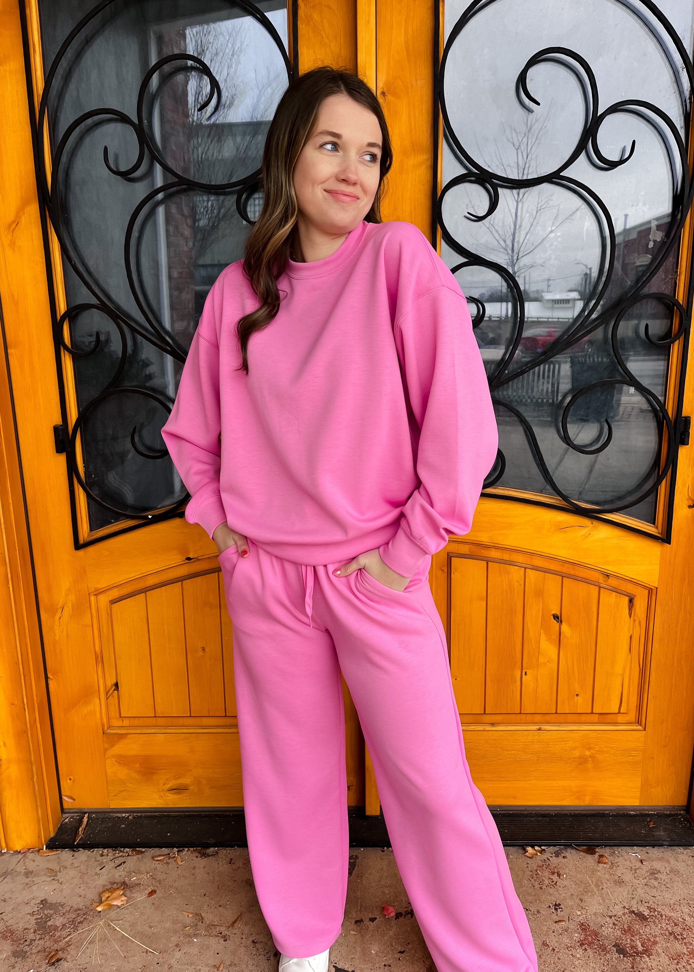 Guess You Knew Long Sleeve Two Piece Set