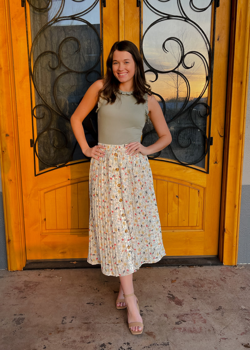 Better Than Ever Midi Skirt