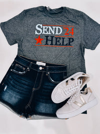 Send Help 24' Graphic Tee (S-2XL)