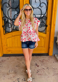 Fresh Picked Flowers Top