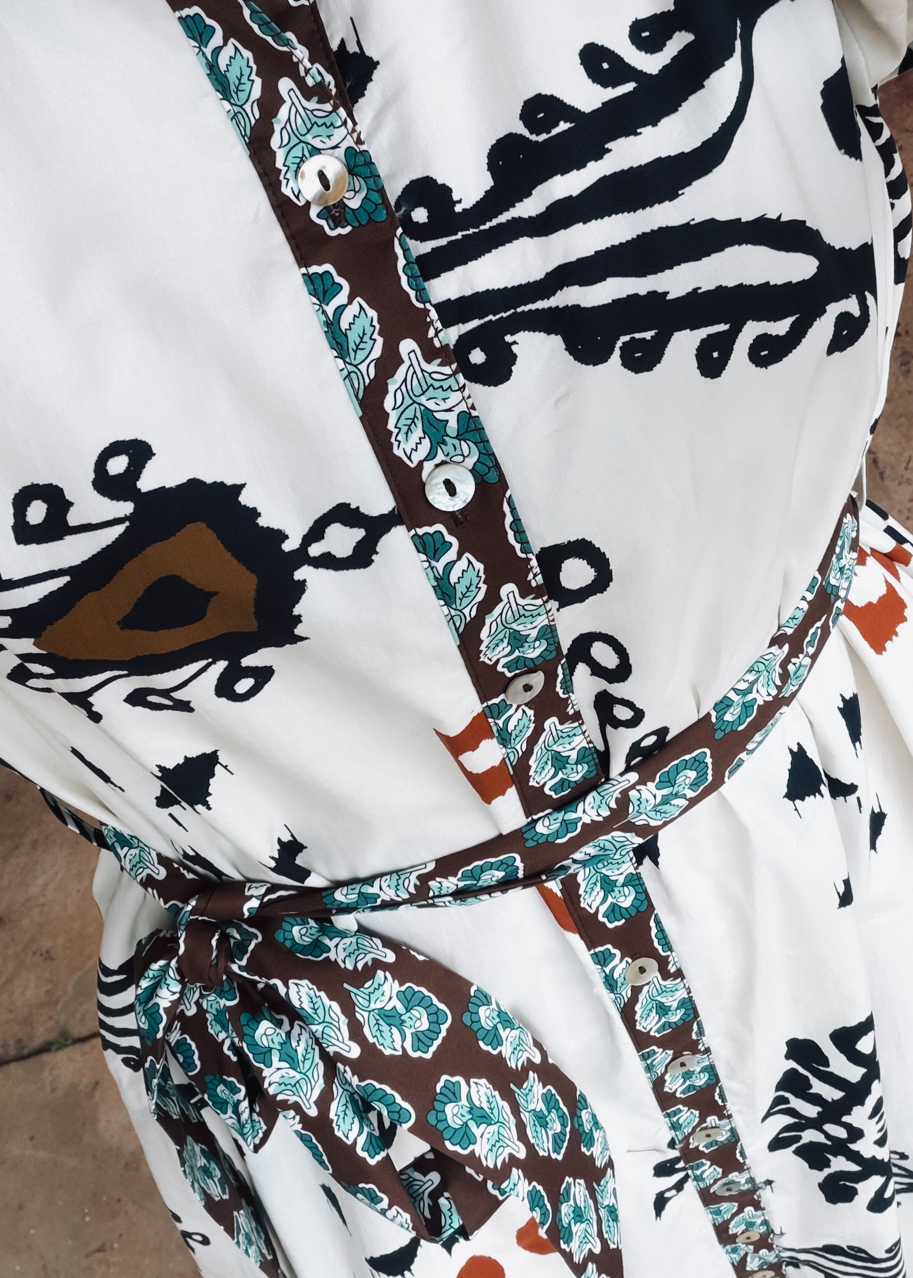Write Me Back Button Down Midi Dress