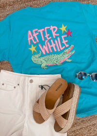 Later Alligator, After While Crocodile Graphic Tee (S-2XL)