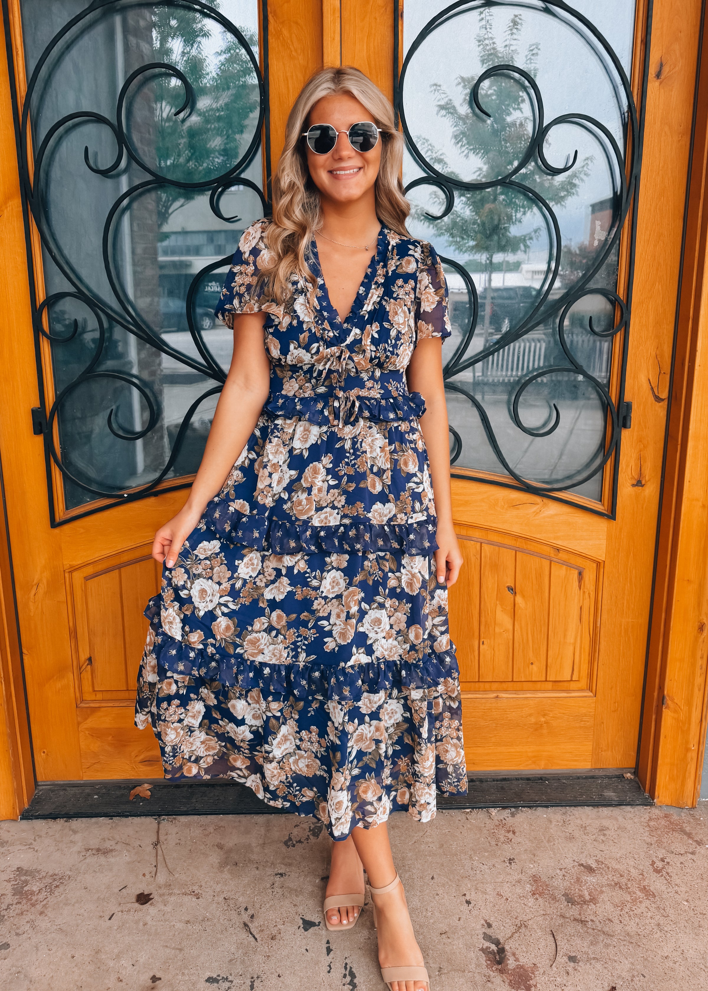 Moonlight Meadow Midi Dress